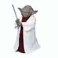 Kurt S. Adler 2in. Star Wars(R) Yoda Light Saber Tree Topper - image 1