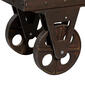 9th & Pike&#174; Industrial Wood and Metal Vintage Bench Cart - image 4