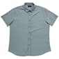 Mens Visitor Geometric Neat Short Sleeve Button Down Shirt - image 2