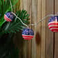 Northlight Seasonal Flag Paper Lantern Lights - 10 Count - image 2