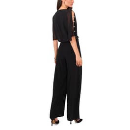 Womens MSK Rhinestone Ladder Trim Jumpsuit