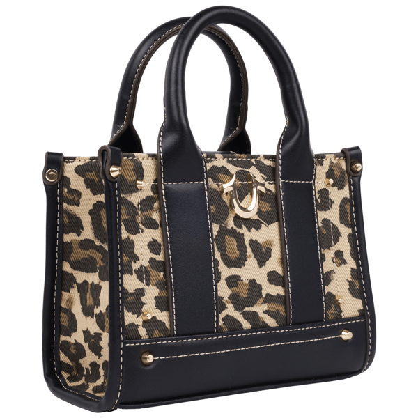 True Religion Leopard Mini Tote