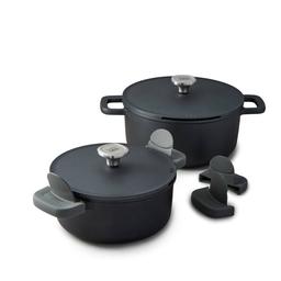 BergHOFF Phantom 4pc. Nonstick Ceramic Covered Stockpot Set