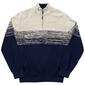 Mens Chaps Ombre Stripe 1/4 Zip Sweater - image 1