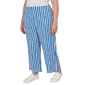 Plus Size Emaline Sapphire Serenade I Stripe Wide Leg Crop Pants - image 3