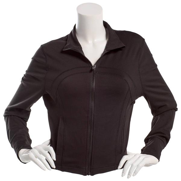 Juniors Love Tree Zip Front Performance Active Jacket