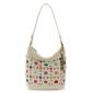 The Sak Sequoia Crochet Hobo - Natural Multi Flower - image 1
