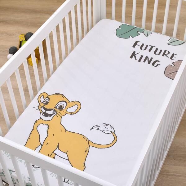 Disney 3pc. Lion King Future King Photo Op Crib Sheet