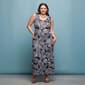 Plus Size 24/7 Comfort Apparel Black & White Casual Maxi Dress - image 5