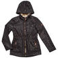 Girls (7-16) Kensie Girl Leopard Faux Fur Lined Softshell Jacket - image 2
