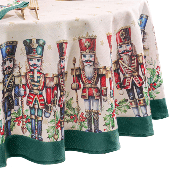 Threadmade Royal Nutcracker Tablecloth