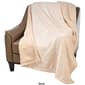 Mountain Ridge&#174; Sweater Embossed Plush Sherpa Throw - image 4