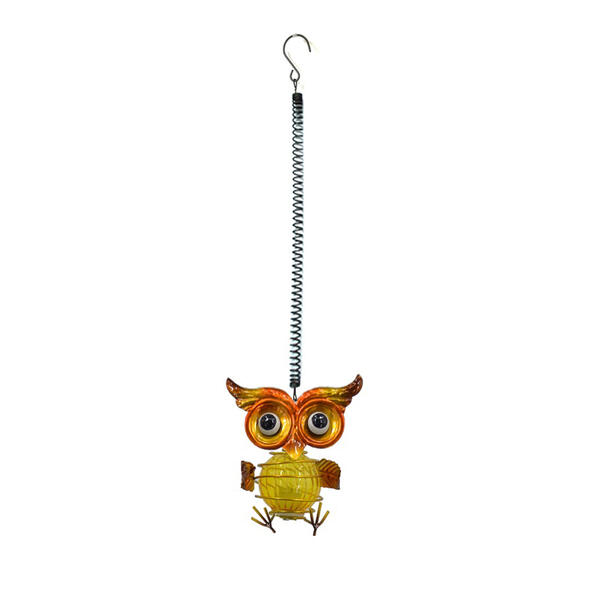 Solar Bouncing Metal Owl - image 