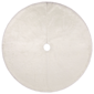 Northlight 48in. White Polar Bear Faux Fur Christmas Tree Skirt - image 2