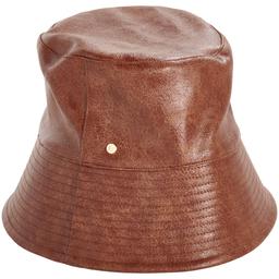 Womens Steve Madded Faux Leather Bucket Hat
