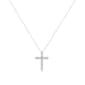 Diamond Classics(tm) 1ctw. Round-Cut Diamond Cross Pendant - image 1