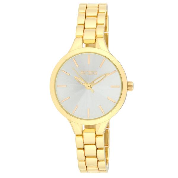 Womens BCBG Gold Round Open Link Watch - BCBG003YG - image 