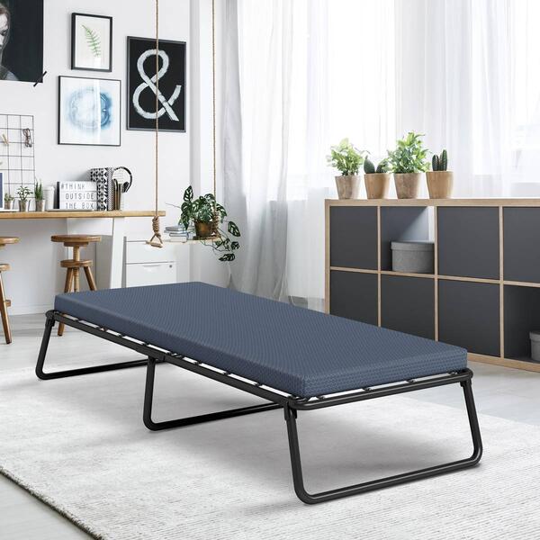 Henredon Cooling Gel Lux Foam Foldaway Single Guest Bed - image 