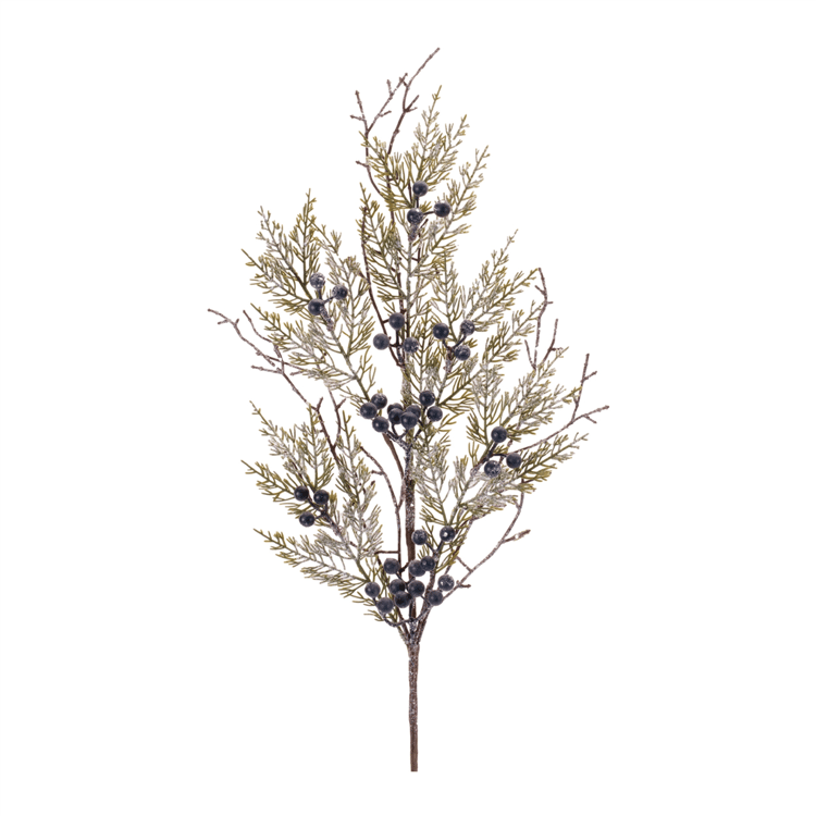 Melrose Snowy Juniper Spray - Set of 2