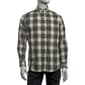 Mens Chaps Long Sleeve Plaid Button Down Shirt - Thyme - image 1