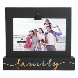 Malden Family Laser Etched Picture Frame - 4x6