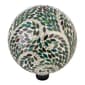 Alpine Mosaic Scroll Pattern Gazing Globe w/ Metal Stand - image 4