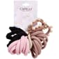 Womens Capelli New York 22pk. Textured Ponies with Faux Pearl - image 1