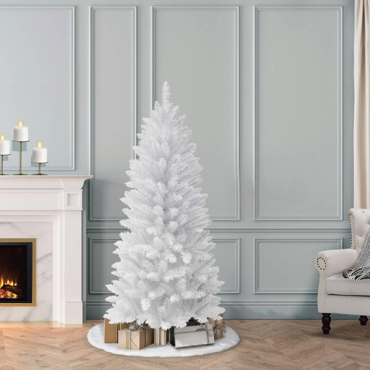 Puleo International 5ft. Carson Artificial Pine Christmas Tree