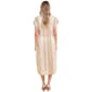 Womens Mlle Gabrielle Cap Sleeve Yarn Dye Stripe Shirtdress - image 3