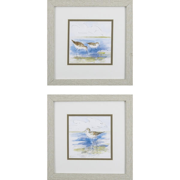 Propac Images&#40;R&#41; 2pc. Sketchy Shore Birds Wall Art Set - image 