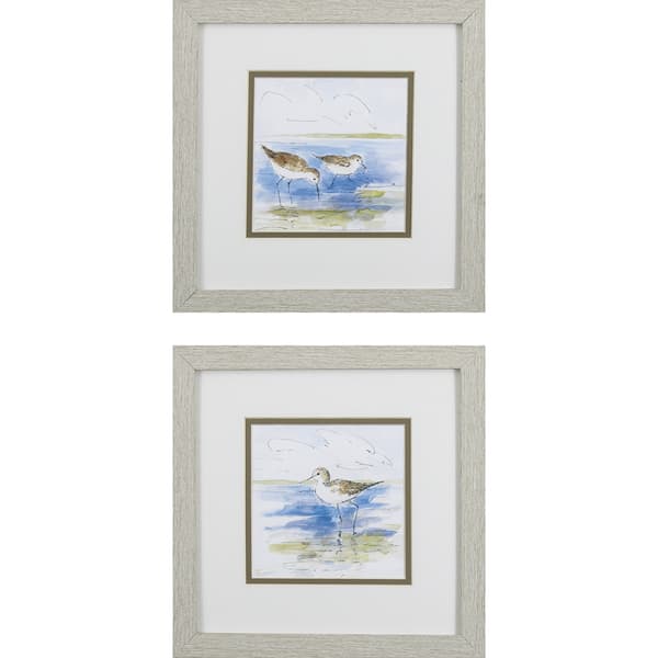 Propac Images&#40;R&#41; 2pc. Sketchy Shore Birds Wall Art Set