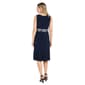 Womens R&M Richards 3/4 Sleeve Geometric Short Jacket Dress - image 4