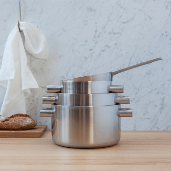 BergHOFF Ron 7in. Stainless Steel 5-Ply Conical Sauce Pan
