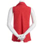 Petite Notations Sleeveless Dot Silky Casual Button Down - image 2
