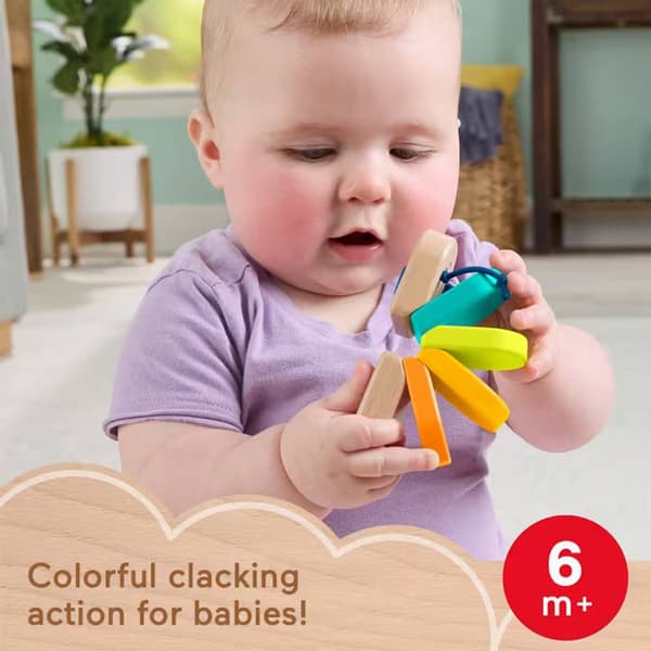 Fisher-Price® Wooden Clacker Caterpillar