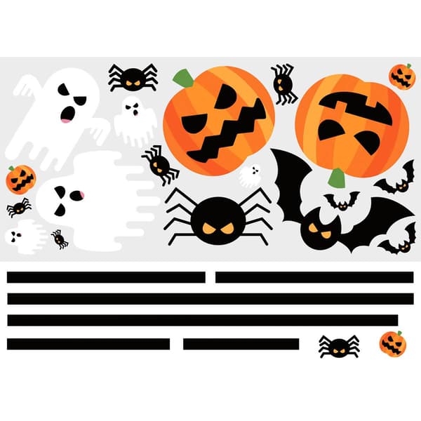 RoomMates&#40;R&#41; Halloween Glow In The Dark Giant Wall Decals - image 