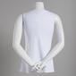 Womens Runway Ready Solid White Milky Tank Top - image 2