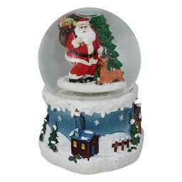 Northlight Santa Claus Musical Snow Globe