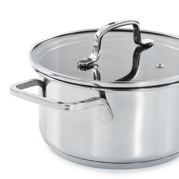 BergHOFF DiNA Helix 5pc. Recycled Stainless Steel Cookware Set
