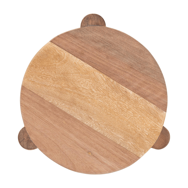 bali & pari Shadi Acacia Wood Multipurpose Accent Stool