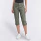 Womens da-sh Taylor Adjustable Leg Cargo Pocket Capris - image 2