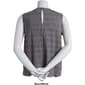 Womens Zac & Rachel Sleeveless Tiny Gingham Textured Knit Blouse - image 2