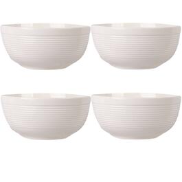 Home Essentials 6in. Lines All Purpose Bowls - Set of 4