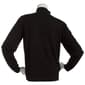 Womens Retrology Ribbed Eyelet Mock Neck Sweater - image 2