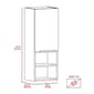 FM FURNITURE Ezra Light Grey Bathroom Cabinet - image 7