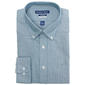 Mens Preswick & Moore(R) Oxford Dress Shirt - Green/White - image 1