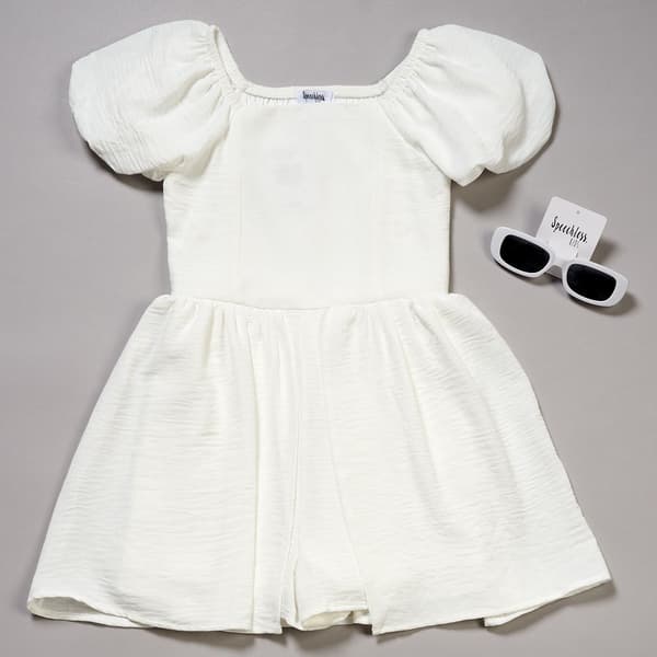 Girls (7-16) Speechless® Short Sleeve Walk-Thru Romper