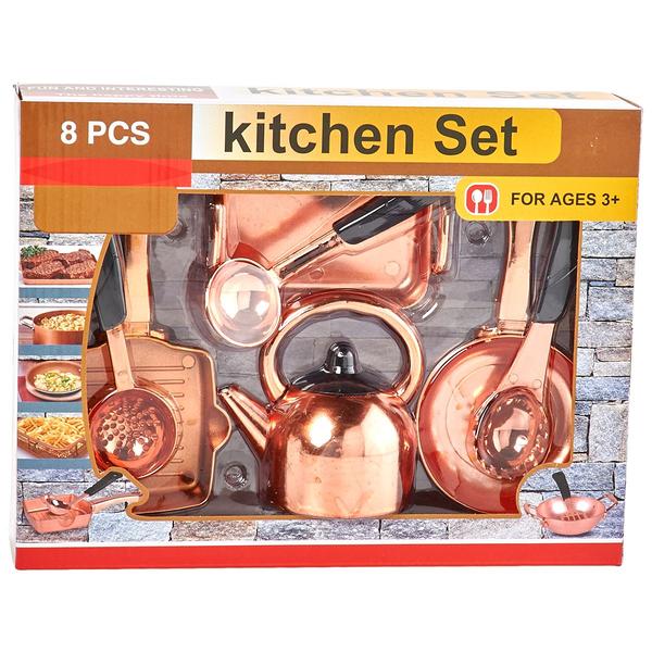 Small Copper Kitchen Set - image 