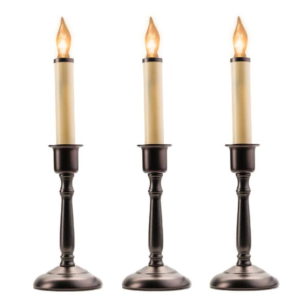 IMC Bayside 3pc. Electric Window Candle Set - image 
