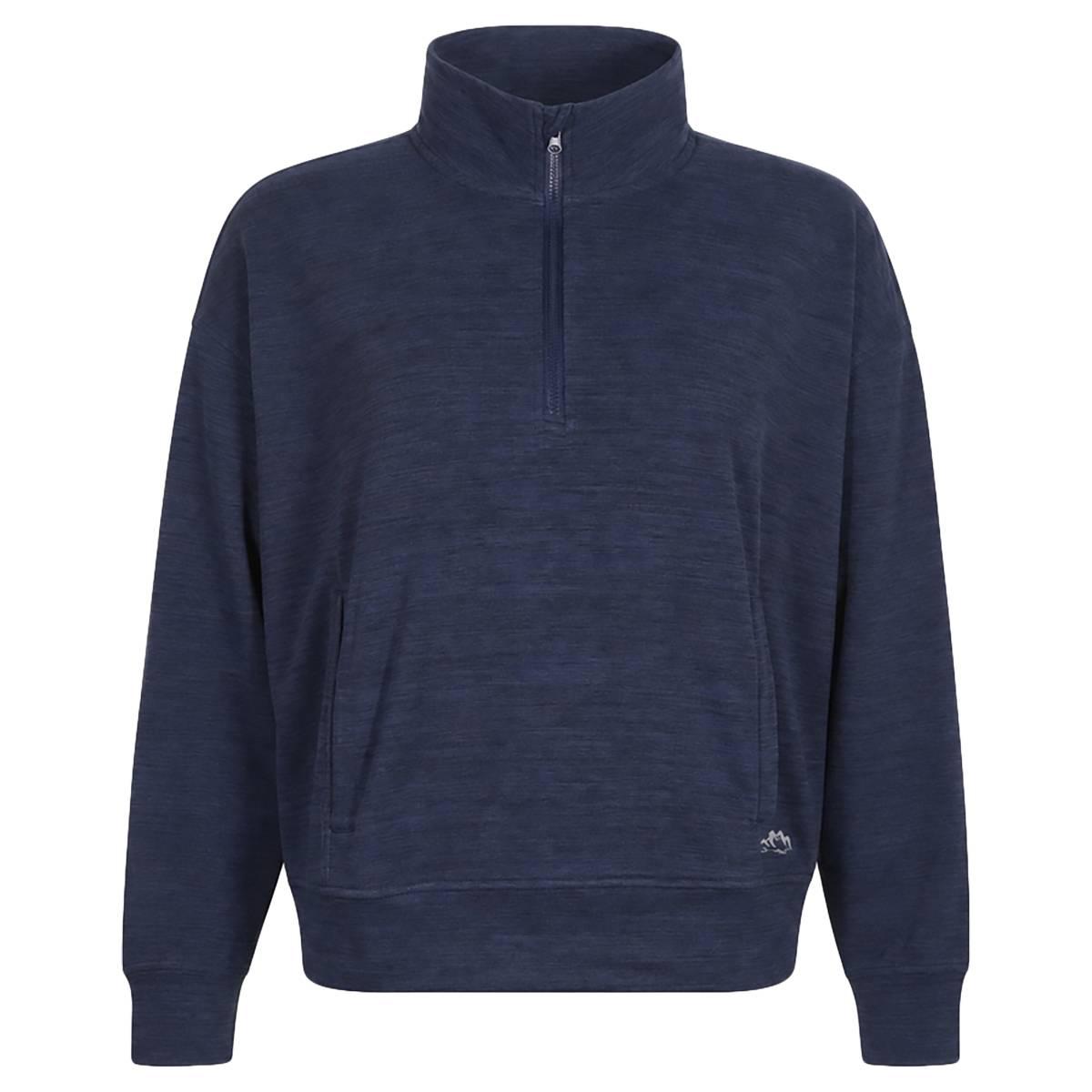 Womens Mountain & Isles Quarter Zip Cashmere Fleece